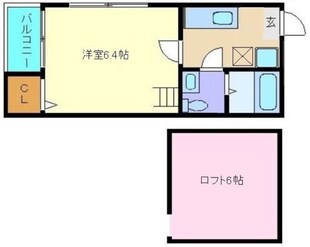 東照宮駅 徒歩10分 2階の物件間取画像